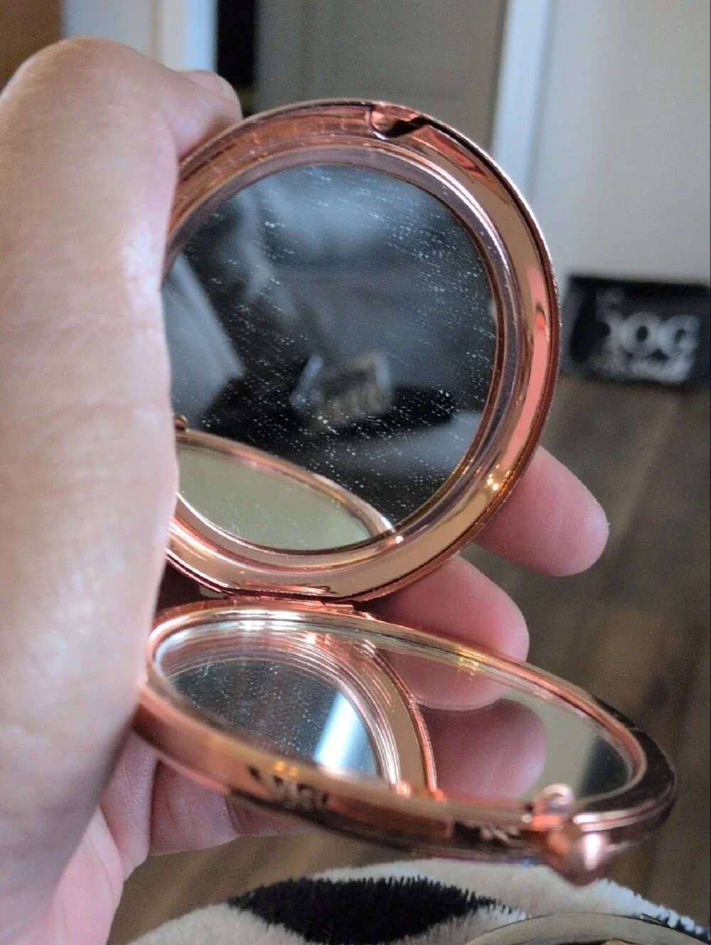 Rose Gold Compact Mirror - Not A Day Over Fabulous